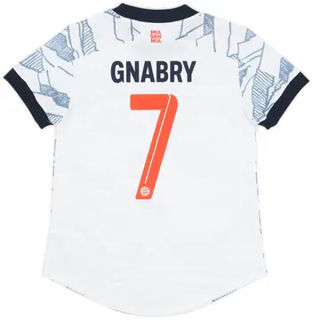 2021-22 Bayern Munich Third Shirt Gnabry #7 (Women's S)
