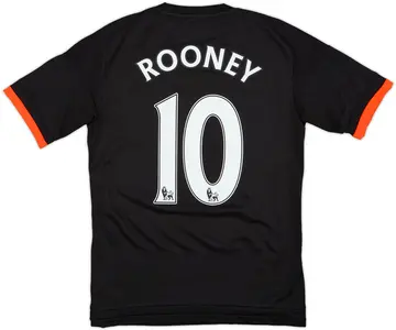 2015-16 Manchester United Third Shirt Rooney #10 - 10/10 - (XS)