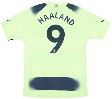 2022-23 Manchester City Player Issue Third Shirt Haaland #9 (M)