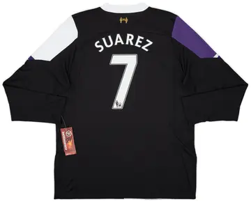 2013-14 Liverpool Third L/S Shirt Suarez #7 (XL)