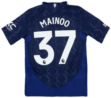 2024-25 Manchester United Authentic Away Shirt Mainoo #37 (S)
