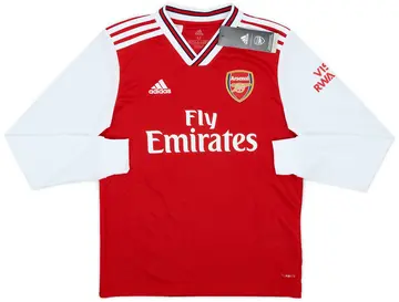 2019-20 Arsenal Home L/S Shirt (M.Boys)