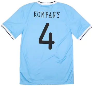 2013-14 Manchester City Home Shirt Kompany #4 (S)