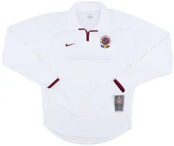 2001-02 Sparta Prague Player Issue Away L/S Shirt (S)
