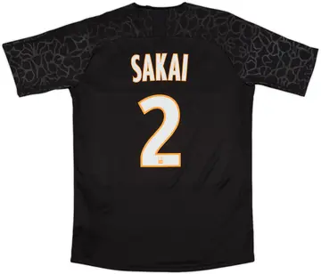 2019-20 Olympique Marseille Third Shirt Sakai #2 (M)