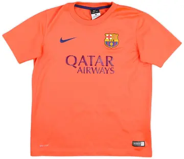2014-15 Barcelona Basic Away Shirt - 10/10 - (L.Boys)