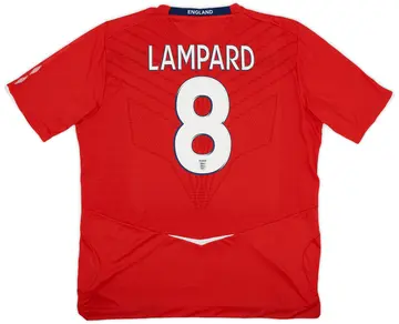 2008-10 England Away Shirt Lampard #8 (XXL)