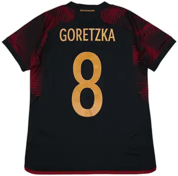 2022-23 Germany Away Shirt Goretzka #8 (Women's M)