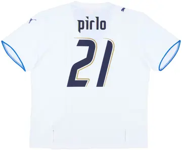 2006 Italy Away Shirt Pirlo #21 (XXL)