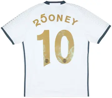 2016-17 Manchester United Third Shirt 25oney #10 (M)