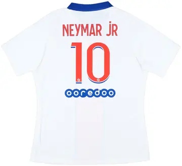2020-21 Paris Saint-Germain Player Issue Away Shirt Neymar Jr #10 - 10/10 - (XL)