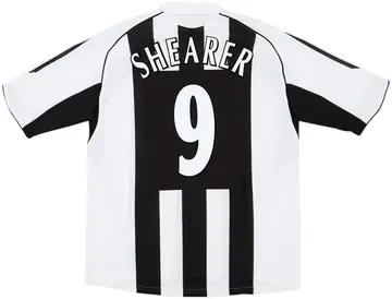 2005-07 Newcastle Home Shirt Shearer #9 - 10/10 - (L)