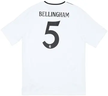 2024-25 Real Madrid Home Shirt Bellingham #5 (XL.Boys)