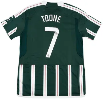 2023-24 Manchester United Away Shirt Toone #7 (Women's M)