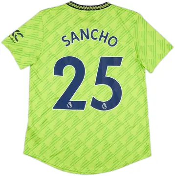 2022-23 Manchester United Third Shirt Sancho #25 (Women's L)