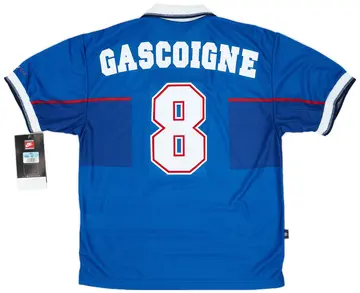 1997-99 Rangers Home Shirt Gascoigne #8 (M)