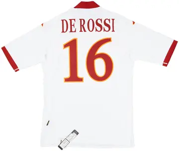 2009-10 Roma Away Shirt De Rossi #16 (XL)