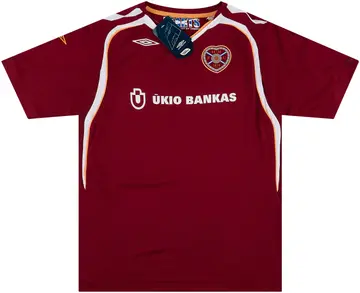 2007-08 Hearts Home Shirt Women's (XL)