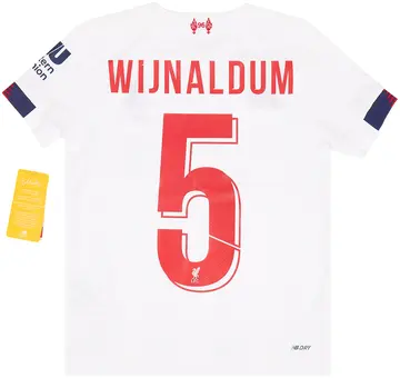 2019-20 Liverpool Away Shirt Wijnaldum #5 (S.Boys)