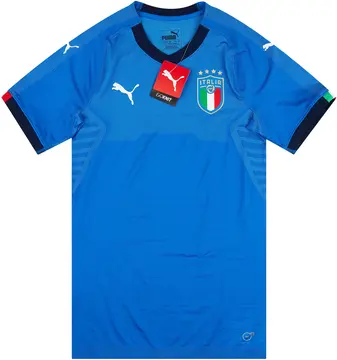 2018-19 Italy Evoknit Authentic Home Shirt (L)