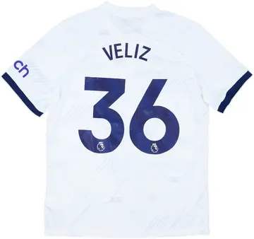 2023-24 Tottenham Home Shirt Veliz #36 (L)