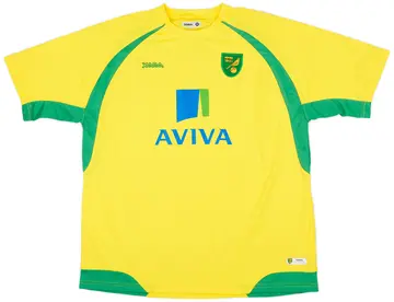 2010-11 Norwich Home Shirt - 10/10 - (XXL)