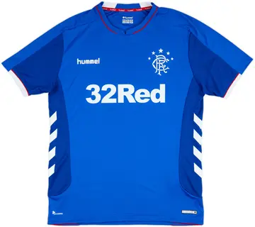 2018-19 Rangers Home Shirt - 10/10 - (XL)