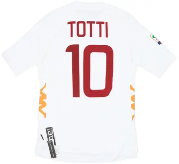 2011-12 Roma Away Shirt Totti #10 (L)