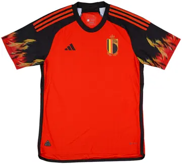 2022-23 Belgium Authentic Home Shirt - 10/10 - (L)
