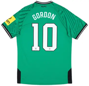 2023-24 Newcastle Away Shirt Gordon #10 (M)