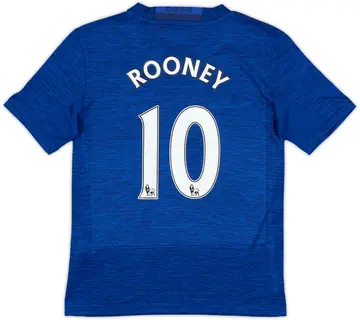 2016-17 Manchester United Away Shirt Rooney #10 - 10/10 - (S.Boys)