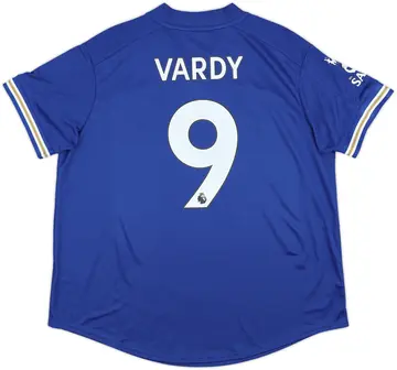 2020-21 Leicester Home Shirt Vardy #9 (Women's XXL)