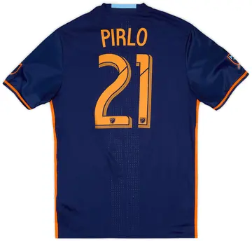 2016-17 New York City Authentic Away Shirt Pirlo #21 (M)