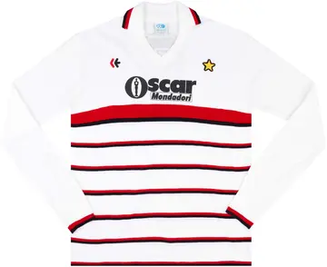 1984-85 AC Milan RollyGo-Reissue Away L/S Shirt #6 (Baresi) L