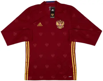 2016-17 Russia Player Issue Home L/S Shirt (L)