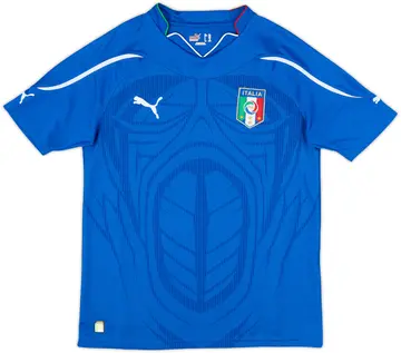2010-12 Italy Home Shirt - 10/10 - (XL.Boys)